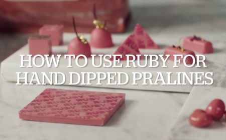 Embedded thumbnail for How to work with ruby RB1 - Hand dipped pralines